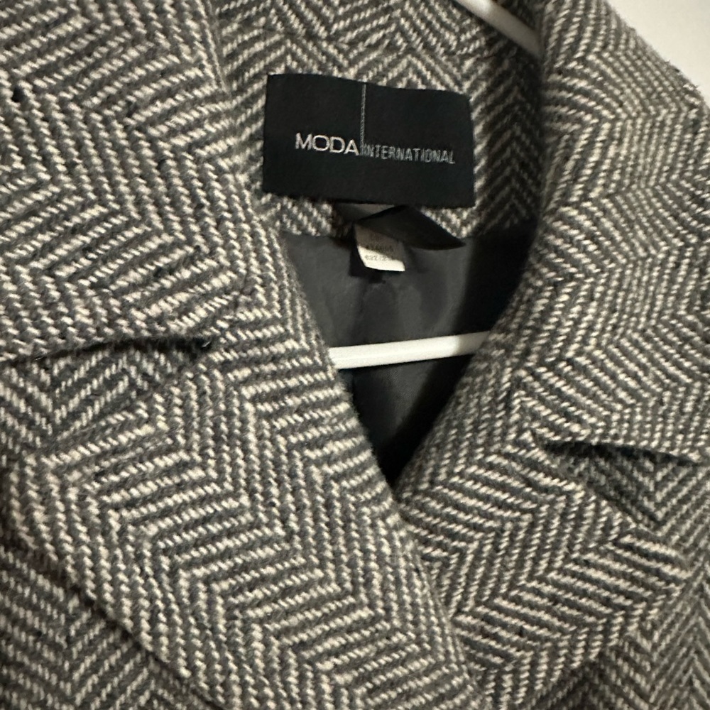 Moda International Herringbone Jacket - image 4